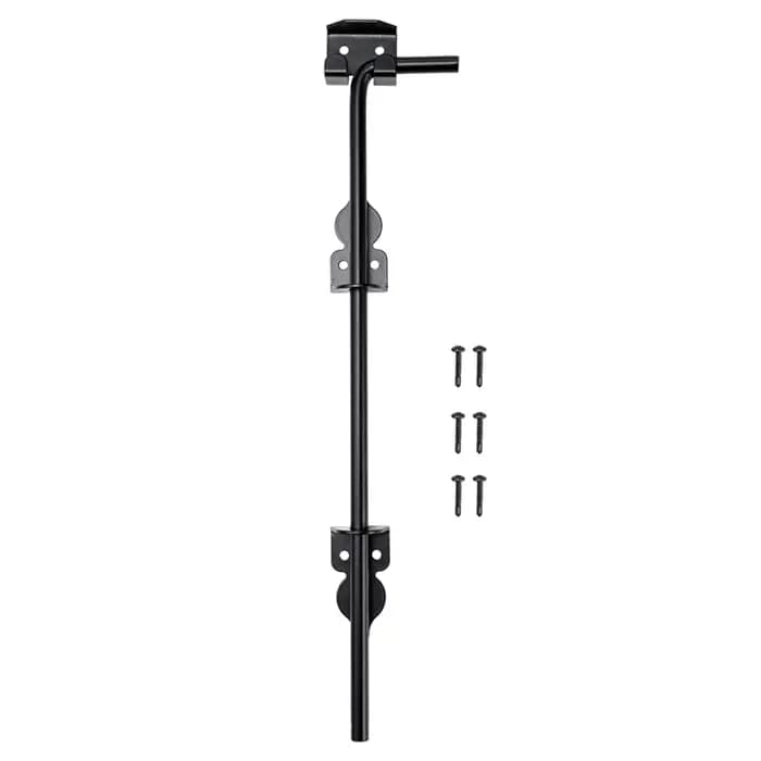 -ABDH 1 jeu de loquets de porte extérieurs pour clôtures et portes-serrure de sécurité robuste