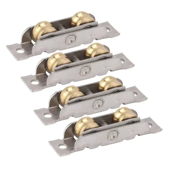 Rouleau de porte coulissante à Double rouleaux