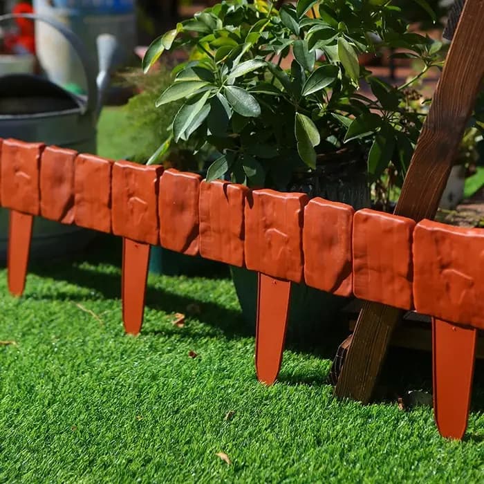 Panneau de clôture de jardin en plastique pliable