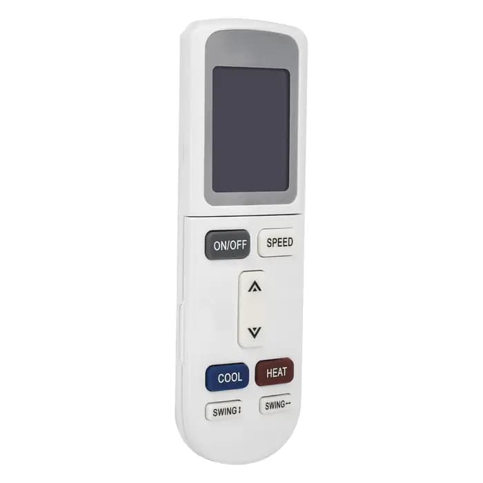 Nouvelle télécommande YKR-L/importation E Utilisation pour compléter GO/AUX/BeSAT/ZANUSSI/STARLIGHT Contrôleur de climatisation avec rétroéclairage