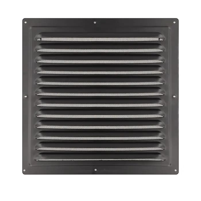 Couvercle de calandre en aluminium conçu pour une utilisation durable dans des zones de haute circulation comme des cuisines et des toilettes