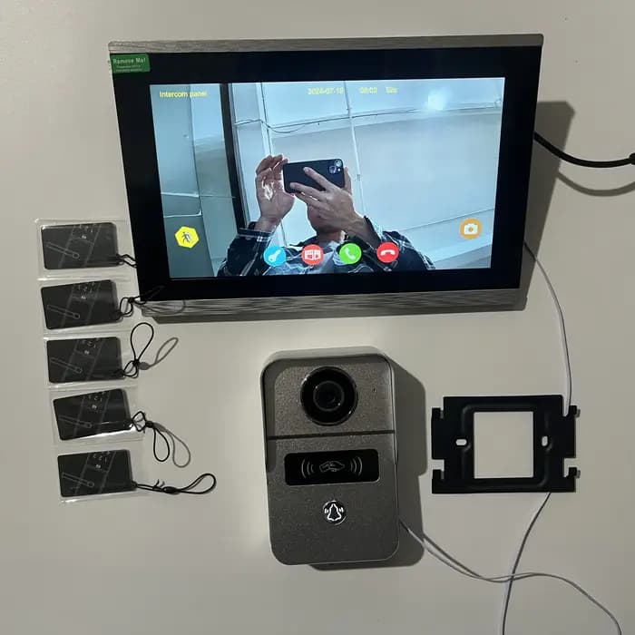 Nouveau système d'interphone vidéo Wi-Fi Tuya à 2 fils