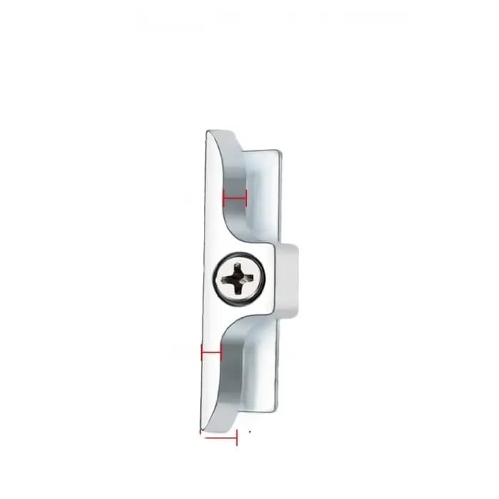 Loquet d'actionneur à battants de fenêtre interne et externe en acier PVC