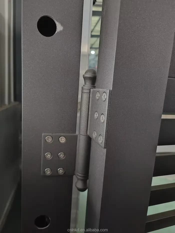 Porte d'entrée de jardin européenne personnalisée
