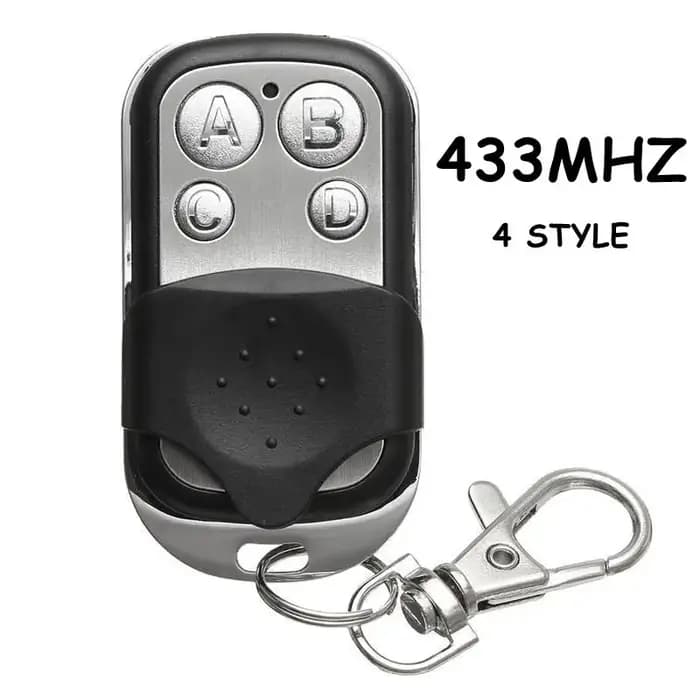 433MHz copie à distance 4 boutons Clone télécommande transmetteur sans fil pour porte de Garage porte électrique RF contrôleur clé de verrouillage