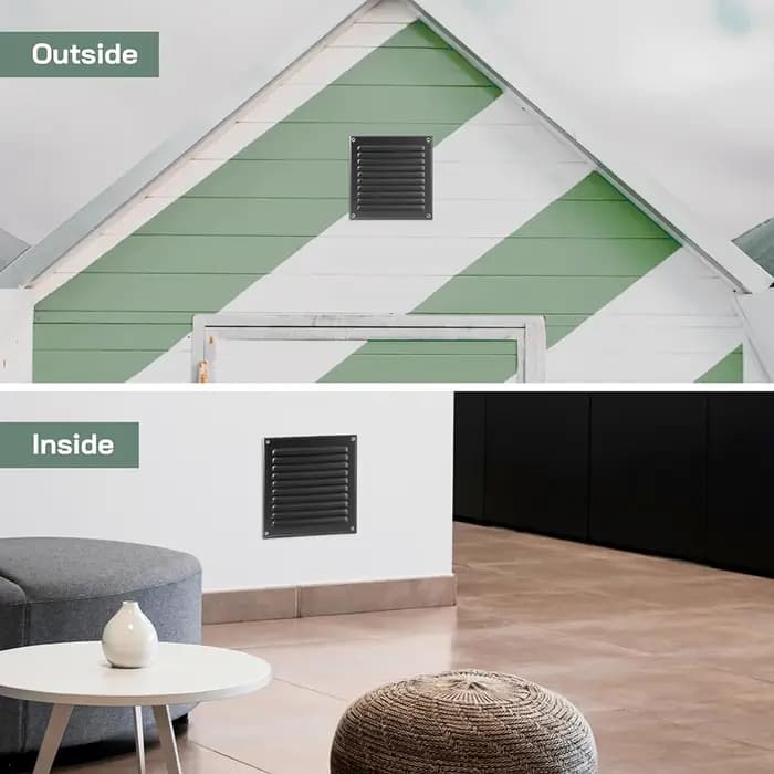 Couvercle de calandre en aluminium conçu pour une utilisation durable dans des zones de haute circulation comme des cuisines et des toilettes