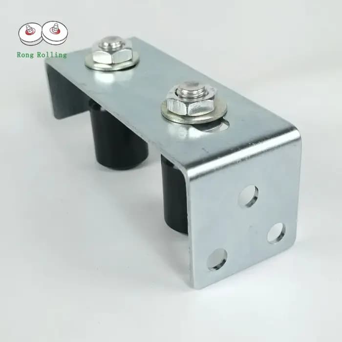 Support de rouleau de guidage supérieur pour portail coulissant