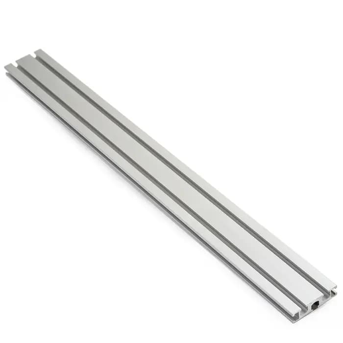 Clôture profilée en aluminium 60 Type piste à onglet support de piste en T supports coulissants fent