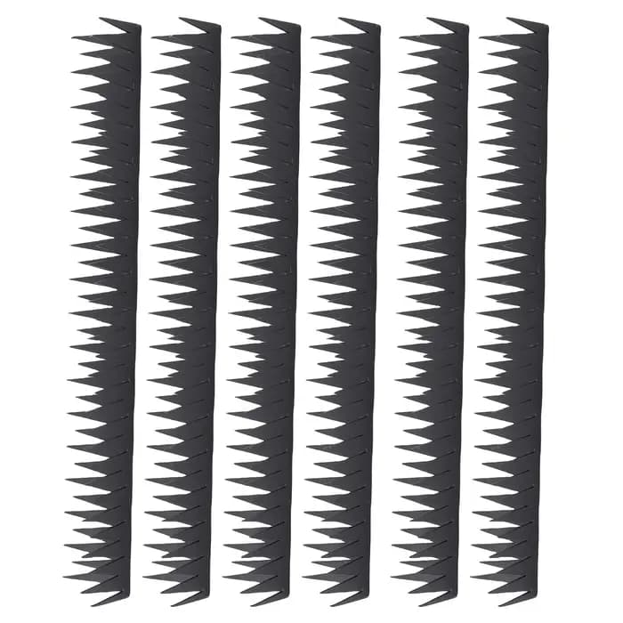 Pointes de clôture en métal, dissuasif pour animaux, anti-escalade, anti-vol, pointes de sécurité pour murs, pointes de sécurité pour murs extérieurs