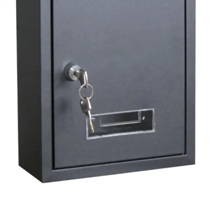 Boîte aux lettres sécurisée 22x6.5x30cm pour maison