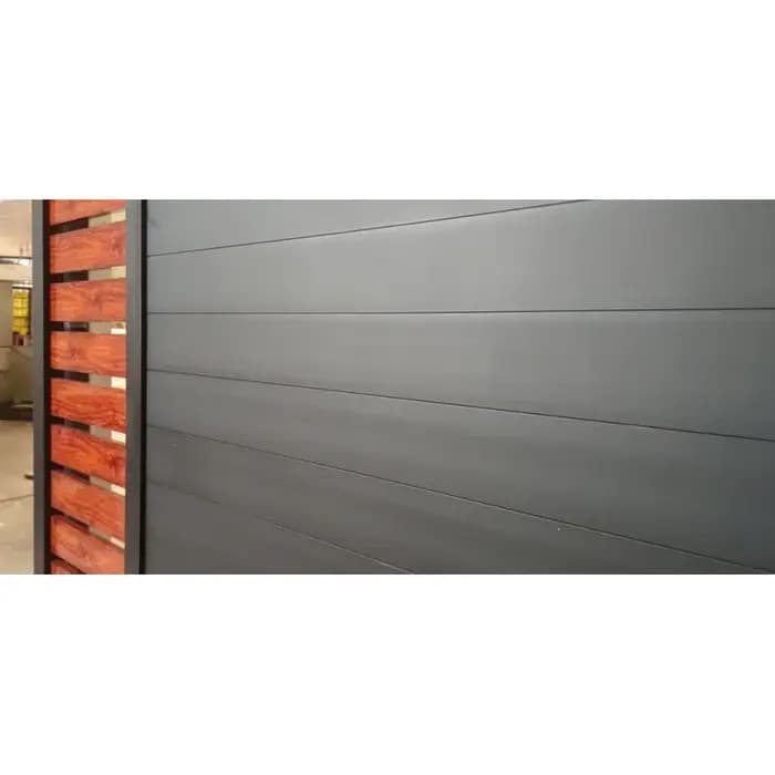Porte automatique d'allée en aluminium