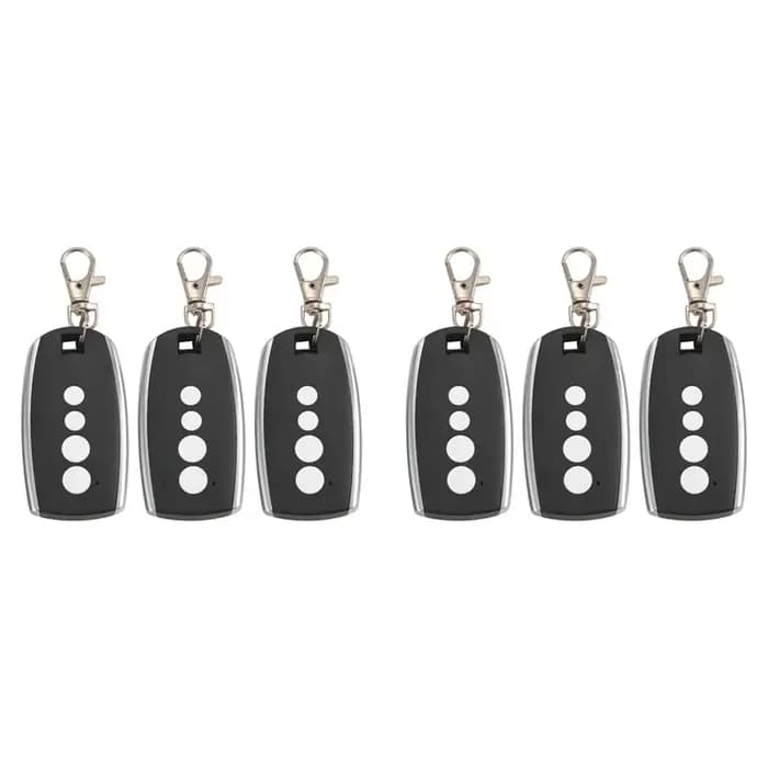 6X pour KING GATES STYLO2K télécommande de porte de Garage 433.92Mhz Code roulant porte télécommande