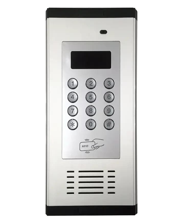 Interphone de porte GSM 4G, avec clavier de contrôle d'accès rétroéclairé, ouverture à distance par