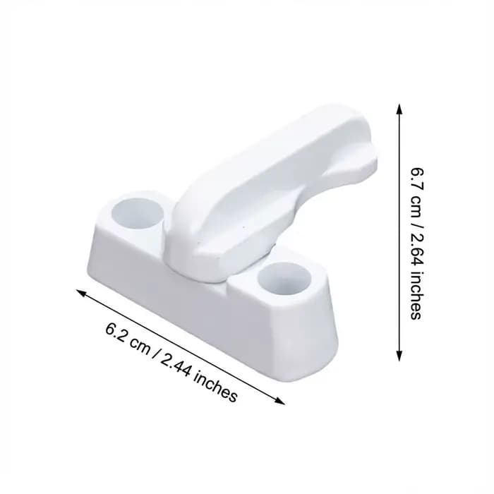 Serrure de fenêtre et de porte de type T pour PVC et alliage d'aluminium