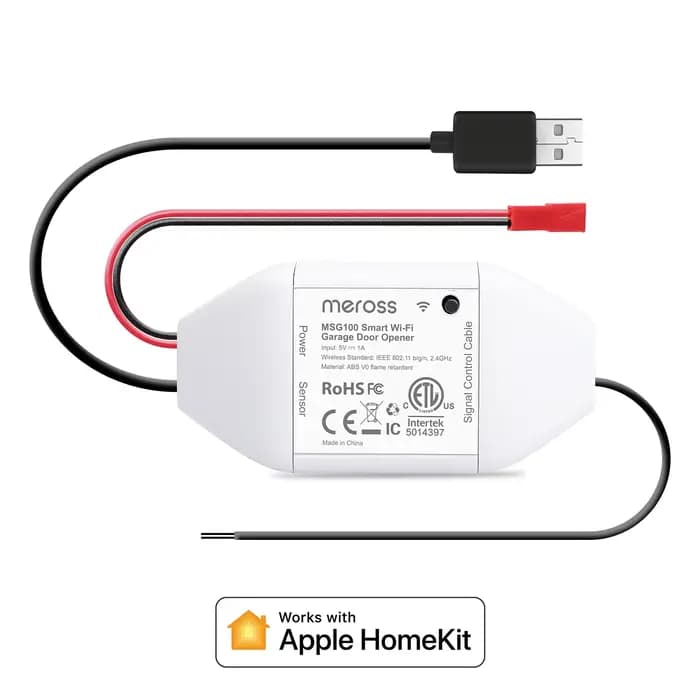 Ouvre-porte de garage intelligent automatique WiFi Meross MSG100