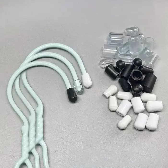 2 à 100 pièces de capuchons de protection ronds en PVC de 2