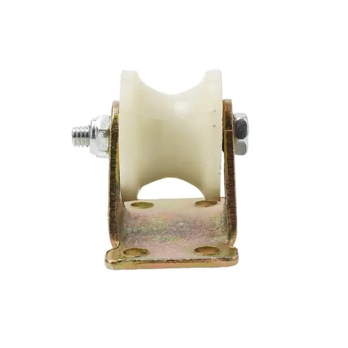 Rouleau rainuré en nylon 30 mm 45 # Rouleaux de poulie de piste coulissante