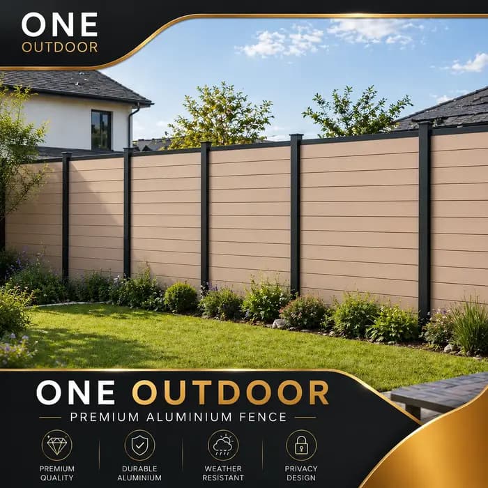 Barrière de sécurité extérieure, panneaux de clôture WPC, clôture de jardin en composite bois-plastique texturé moderne, durable, résistant aux intempéries