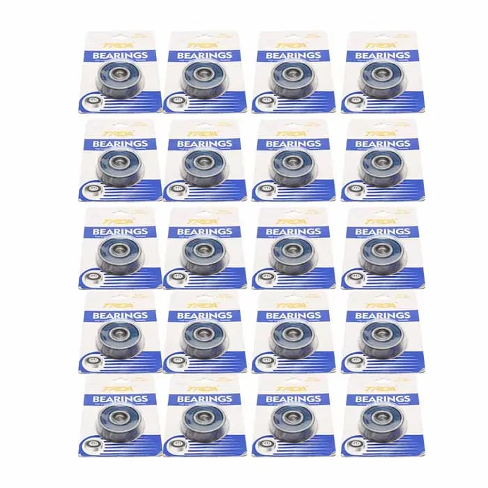 Lot de 20 roulements à billes scellés 6301-2RS