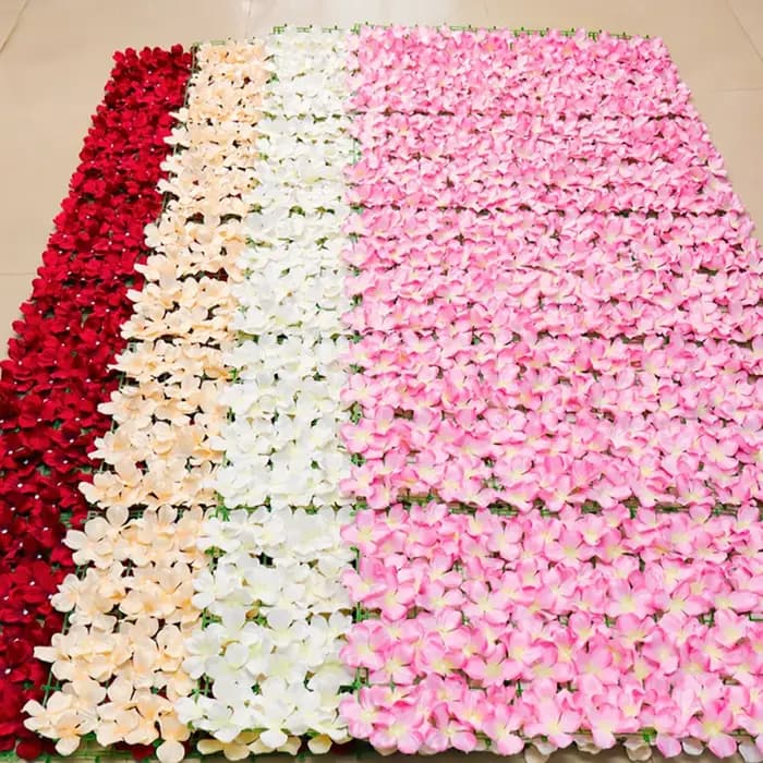 Clôture à Fleurs Artificielles pour Jardin