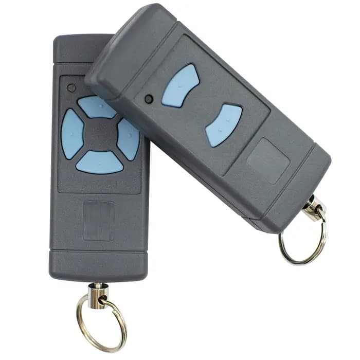 Télécommande de porte de garage HSE2 HSE4 HSM2 HSM4 HS2 HS4 868 MHz avec bouton bleu