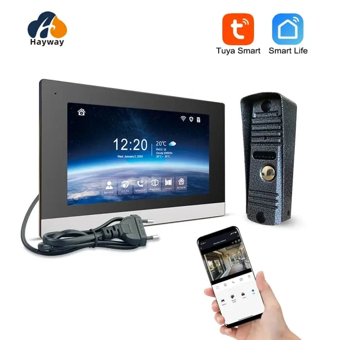 Hayway – visiophone intelligent avec interphone vidéo 1080P