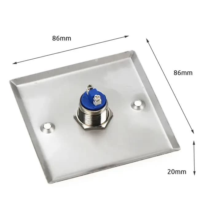 Bouton de sortie en acier inoxydable, interrupteur poussoir, capteur de porte, déverrouillage pour s