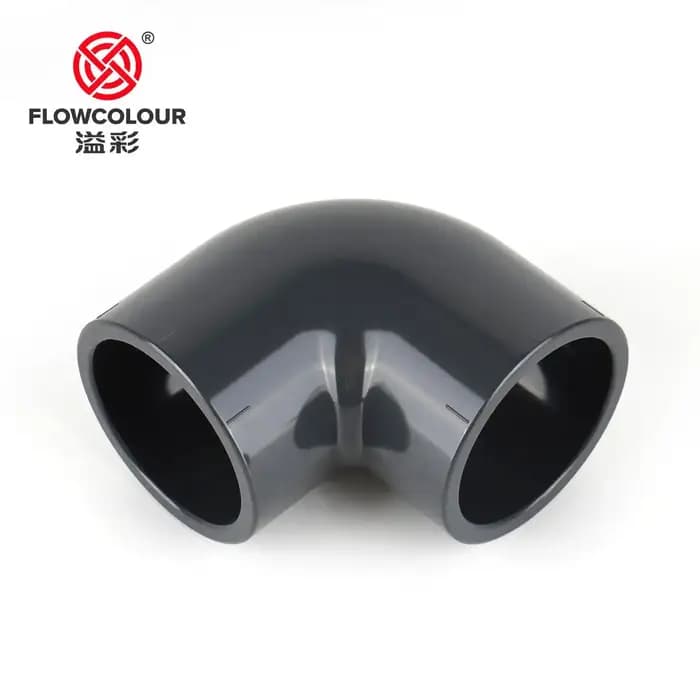 Flowcolor 20mm-63mm PVC coude à 90 degrés UPVC maison jardin Irrigation raccords de tuyaux d'eau Aquarium réservoir de poisson Joints de tubes