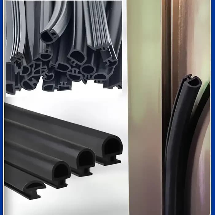 Bande insonorisée pour porte fenêtre en alliage d'aluminium
