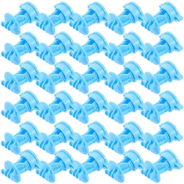 Isolateurs de clôture électrique haute résistance, 50 pièces, système de grille d'isolation de fil d