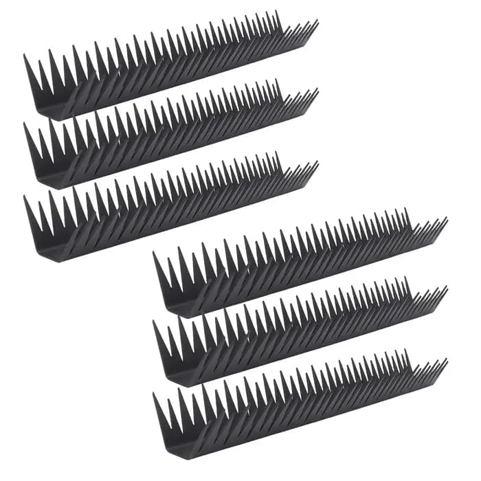 Pointes de clôture en métal, dissuasif pour animaux, anti-escalade, anti-vol, pointes de sécurité pour murs, pointes de sécurité pour murs extérieurs