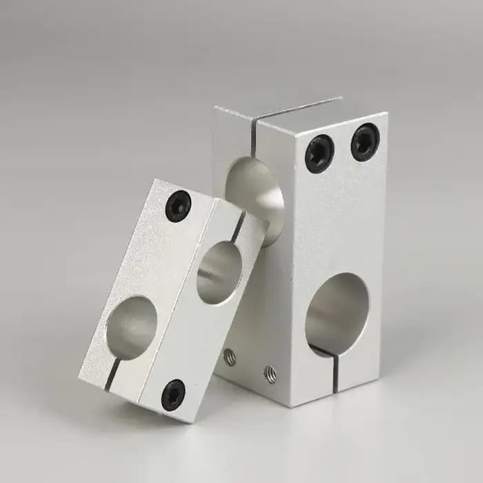 1 pièce Clip de fixation en aluminium pour poteau