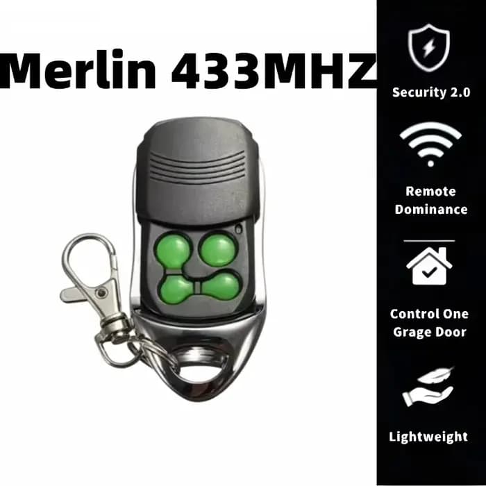 Télécommande de porte de garage pour Merlin M832 M842 M844 230t 430r