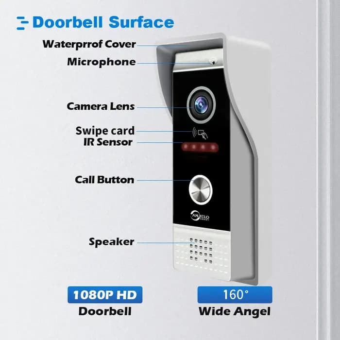 Système d'interphone intelligent ANJIELO pour la maison