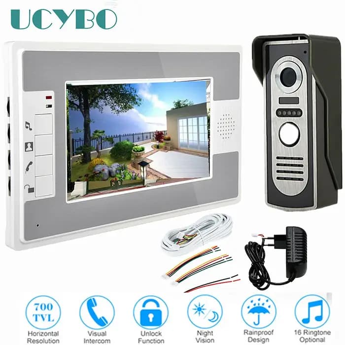 Système d'interphone vidéo pour maison et appartement