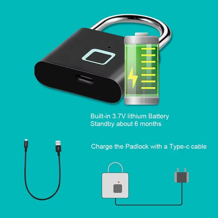 KERUI – cadenas intelligent à empreintes digitales