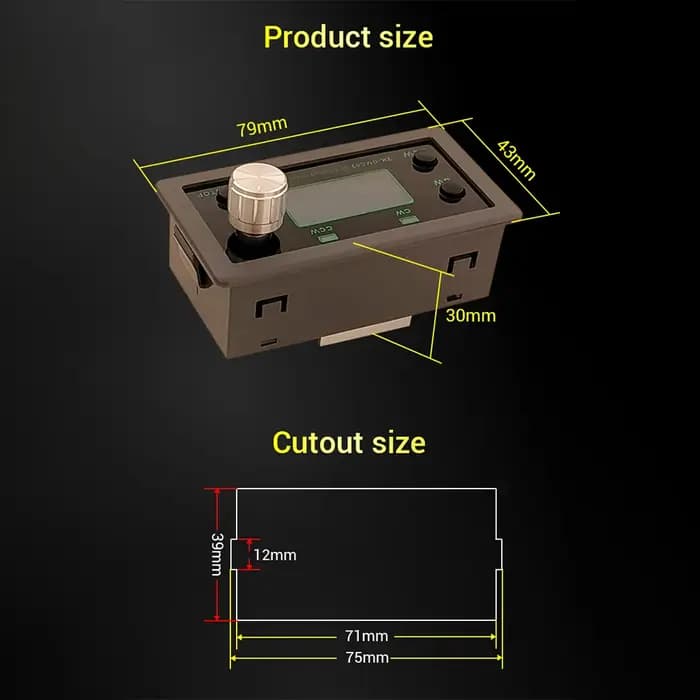 Contrôleur avant/arrière de moteur à courant continu DMC02 avec retard